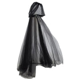 Maxbell Halloween Witch Cloak with Hood Robe Cape for Adults Stage Show Themed Party