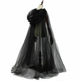 Maxbell Halloween Witch Cloak with Hood Robe Cape for Adults Stage Show Themed Party