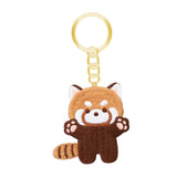Maxbell Red Panda Keychain Gift Cartoon Creative Cute Hanging for Party Thanksgiving 4.8cmx5cm