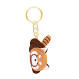Maxbell Red Panda Keychain Gift Cartoon Creative Cute Hanging for Party Thanksgiving 3.3cmx5.3cm