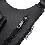 Maxbell Underarm Shoulder Bag Stylish Mobile Phone Bag for Running Shopping Hiking Black