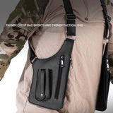 Maxbell Underarm Shoulder Bag Stylish Mobile Phone Bag for Running Shopping Hiking Black