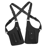 Maxbell Underarm Shoulder Bag Stylish Mobile Phone Bag for Running Shopping Hiking Black