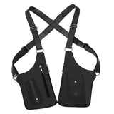Maxbell Underarm Shoulder Bag Stylish Mobile Phone Bag for Running Shopping Hiking Black