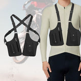 Maxbell Underarm Shoulder Bag Stylish Mobile Phone Bag for Running Shopping Hiking Black