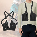 Maxbell Underarm Shoulder Bag Stylish Mobile Phone Bag for Running Shopping Hiking Black