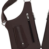 Maxbell Underarm Shoulder Bag Stylish Mobile Phone Bag for Running Shopping Hiking Brown