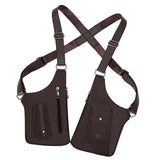 Maxbell Underarm Shoulder Bag Stylish Mobile Phone Bag for Running Shopping Hiking Brown
