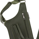 Maxbell Underarm Shoulder Bag Stylish Mobile Phone Bag for Running Shopping Hiking Dark Green