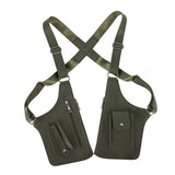 Maxbell Underarm Shoulder Bag Stylish Mobile Phone Bag for Running Shopping Hiking Dark Green