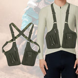 Maxbell Underarm Shoulder Bag Stylish Mobile Phone Bag for Running Shopping Hiking Dark Green