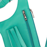 Maxbell Underarm Shoulder Bag Stylish Mobile Phone Bag for Running Shopping Hiking Green