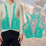 Maxbell Underarm Shoulder Bag Stylish Mobile Phone Bag for Running Shopping Hiking Green