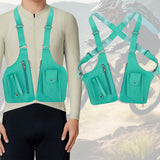 Maxbell Underarm Shoulder Bag Stylish Mobile Phone Bag for Running Shopping Hiking Green