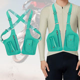 Maxbell Underarm Shoulder Bag Stylish Mobile Phone Bag for Running Shopping Hiking Green