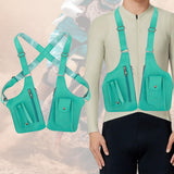 Maxbell Underarm Shoulder Bag Stylish Mobile Phone Bag for Running Shopping Hiking Green