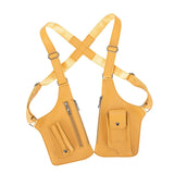 Maxbell Underarm Shoulder Bag Stylish Mobile Phone Bag for Running Shopping Hiking Yellow