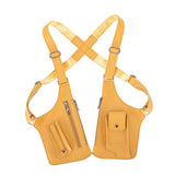 Maxbell Underarm Shoulder Bag Stylish Mobile Phone Bag for Running Shopping Hiking Yellow