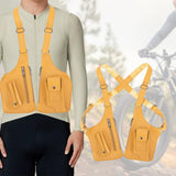 Maxbell Underarm Shoulder Bag Stylish Mobile Phone Bag for Running Shopping Hiking Yellow