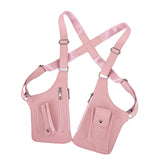 Maxbell Underarm Shoulder Bag Stylish Mobile Phone Bag for Running Shopping Hiking Pink