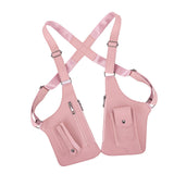 Maxbell Underarm Shoulder Bag Stylish Mobile Phone Bag for Running Shopping Hiking Pink