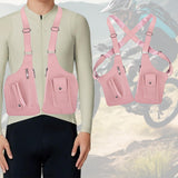 Maxbell Underarm Shoulder Bag Stylish Mobile Phone Bag for Running Shopping Hiking Pink