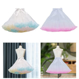 Maxbell Women's Petticoat 45cm Elastic Hoopless for Cosplay Ballet Dance Prom A