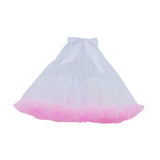 Maxbell Women's Petticoat 45cm Elastic Hoopless for Cosplay Ballet Dance Prom B