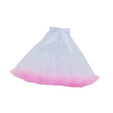 Maxbell Women's Petticoat 45cm Elastic Hoopless for Cosplay Ballet Dance Prom B