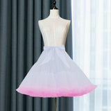 Maxbell Women's Petticoat 45cm Elastic Hoopless for Cosplay Ballet Dance Prom B