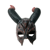 Maxbell Halloween Mask Decoration Props Realistic Head Maskk for Club Bar Masquerade