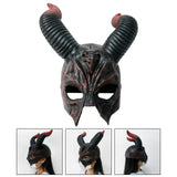 Maxbell Halloween Mask Decoration Props Realistic Head Maskk for Club Bar Masquerade