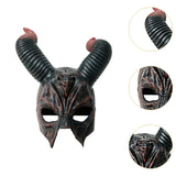 Maxbell Halloween Mask Decoration Props Realistic Head Maskk for Club Bar Masquerade