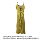 Maxbell Women Summer Dress Sleeveless Evening for Lady Green Birthday Formal Dresses S
