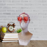 Maxbell Mannequin Head Space Saving Model Hat Rack for Barber Shop Beauty Salon Home