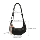 Maxbell Women Shoulder Bag Female Stylish Casual Crossbody Bag for Work Street Party
