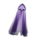 Maxbell Halloween Witch Cloak Long Cape for Mardi Gras Masquerade Stage Performances