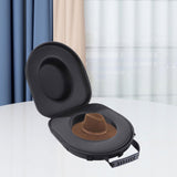 Maxbell Cowboy Hat Box for Travel with Carry Strap Hats Holder Universal Hat Carrier