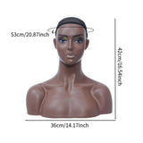 Maxbell Female Mannequin Head Professional Wig Holder for Sunglasses Hairpieces Hats