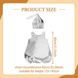 Maxbell Halloween Costume for Kids Theme Party Prop Dress up Funny Role Play Clothes L