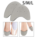 Maxbell 2 Pieces Dance Shoe Toe Pad Ballet Toe Pads for Running Ballet Slipper Women 6.5x9.4x0.3cm