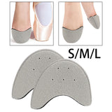 Maxbell 2 Pieces Dance Shoe Toe Pad Ballet Toe Pads for Running Ballet Slipper Women 6.5x9.4x0.3cm