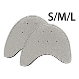 Maxbell 2 Pieces Dance Shoe Toe Pad Ballet Toe Pads for Running Ballet Slipper Women 6.5x9.4x0.3cm