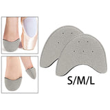 Maxbell 2 Pieces Dance Shoe Toe Pad Ballet Toe Pads for Running Ballet Slipper Women 6.5x9.4x0.3cm