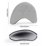 Maxbell 2 Pieces Dance Shoe Toe Pad Ballet Toe Pads for Running Ballet Slipper Women 7x10x0.3cm