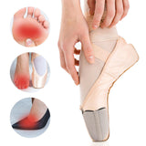 Maxbell 2 Pieces Dance Shoe Toe Pad Ballet Toe Pads for Running Ballet Slipper Women 7.7x10.8x0.3cm