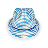 Maxbell Fedora Hat for Men and Women Traditional Dress up Classic Holiday Trilby Hat