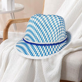 Maxbell Fedora Hat for Men and Women Traditional Dress up Classic Holiday Trilby Hat