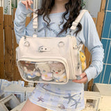 Maxbell pin Bag Purse Crossbody Bag for Cosplay Party Anime Figure Display Collector