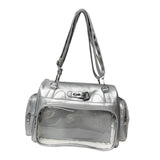 Maxbell pin Bag Purse Crossbody Bag for Cosplay Party Anime Figure Display Collector